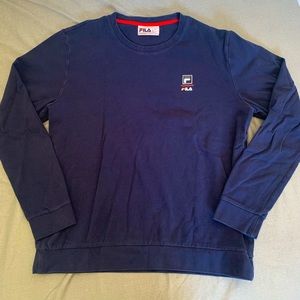 Fila long sleeve thick T -shirt